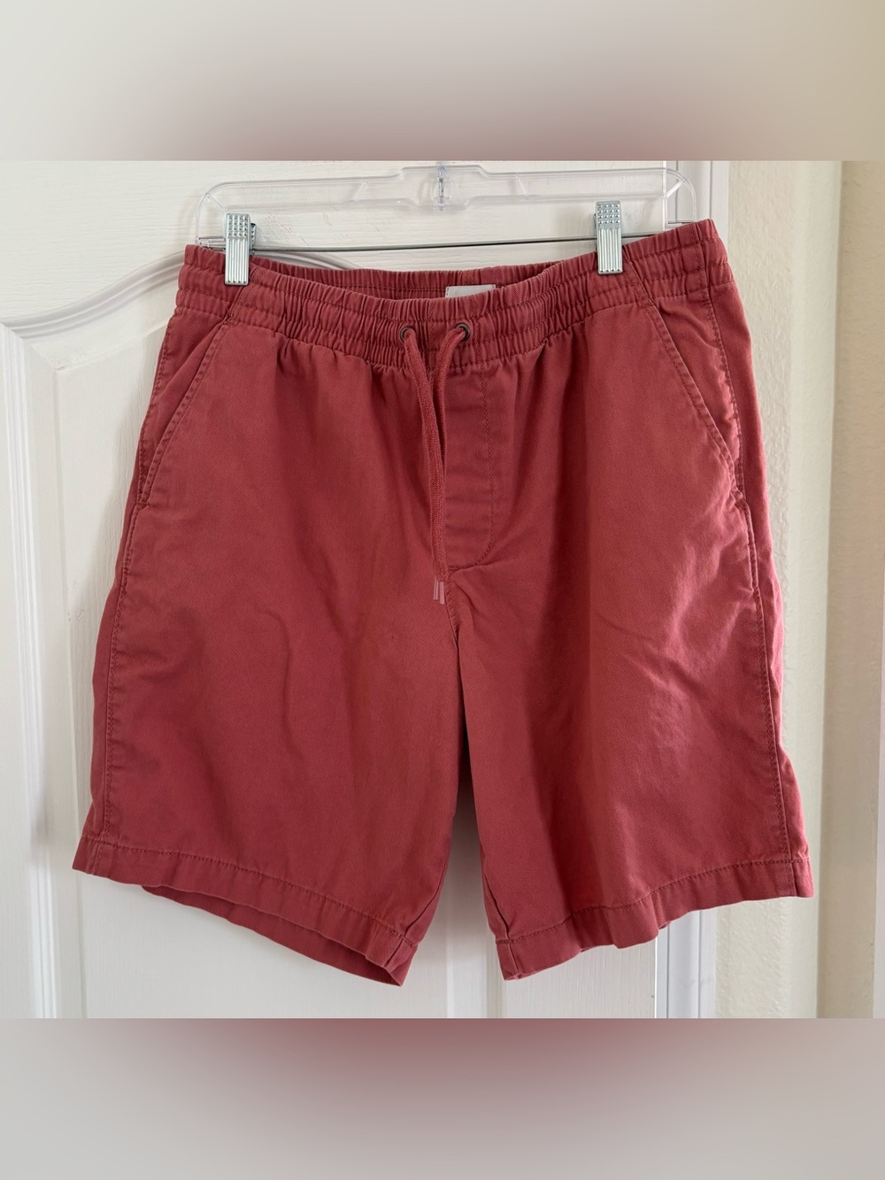 Sonoma Men's Flat-Front Drawstring Shorts - Dusty Rose